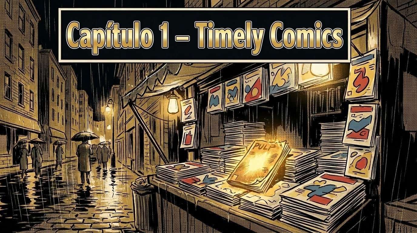História da Marvel. Capítulo 1 – Timely Comics: tudo começa em 1939